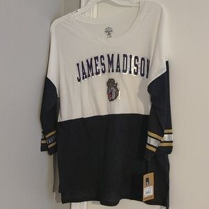 James Madison University baseball tee
